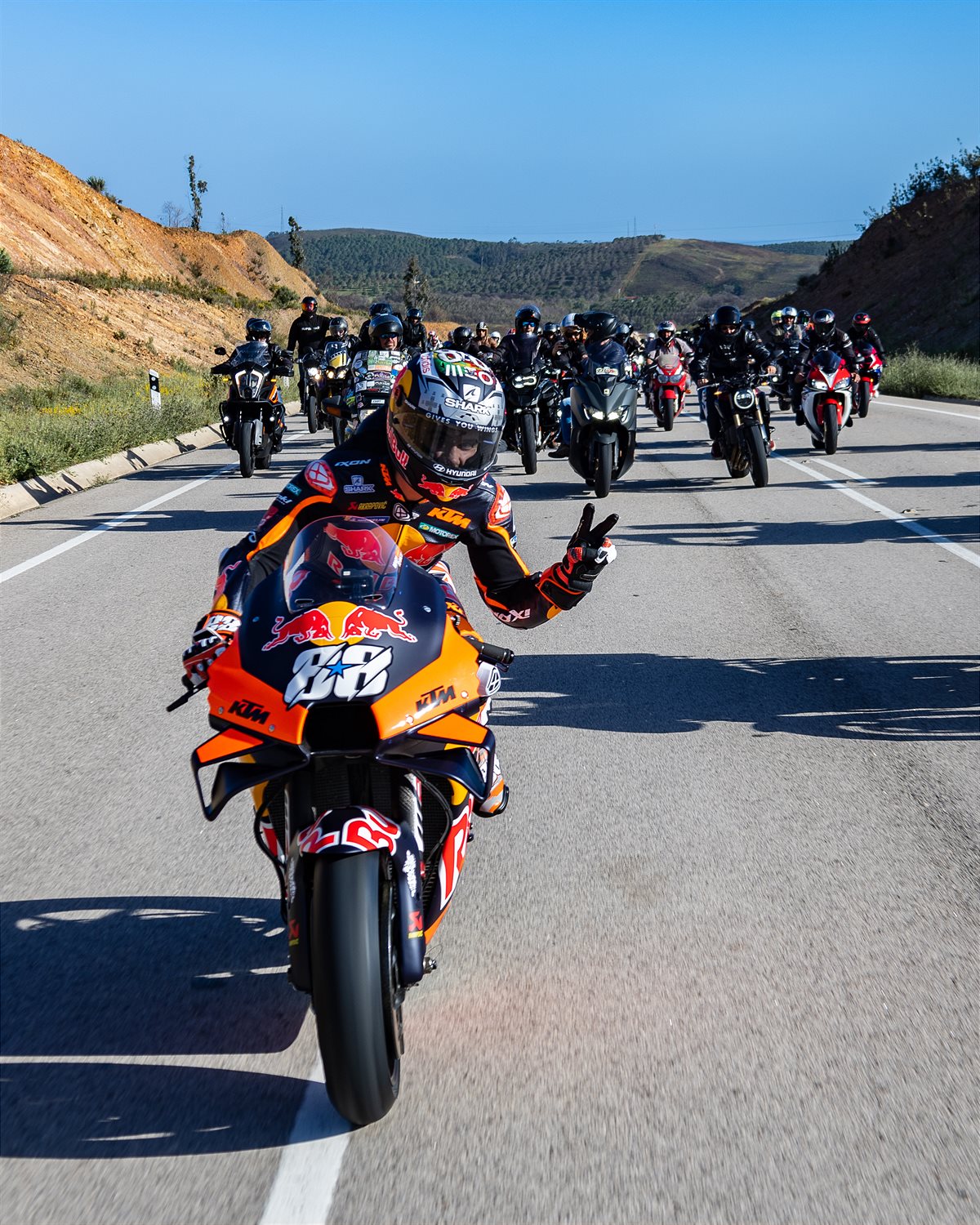 Miguel Oliveira 2022 Portimao Pre-Event Ride-out