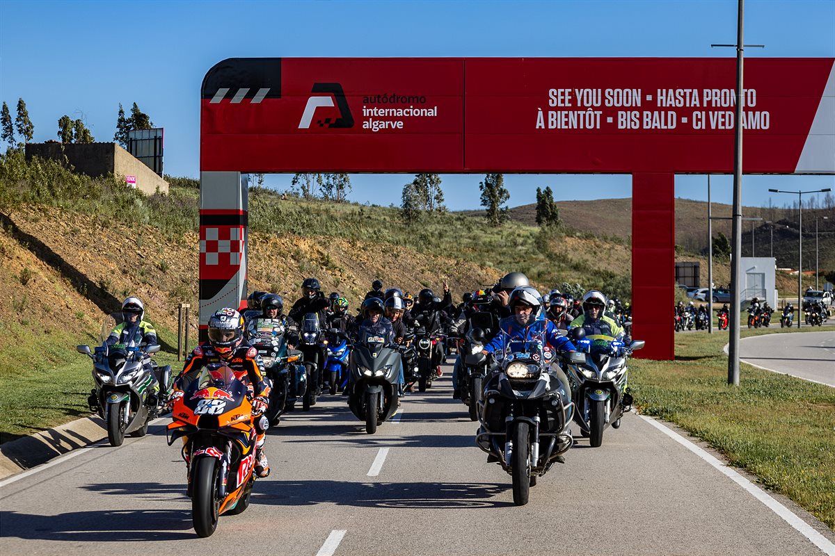 Miguel Oliveira 2022 Portimao Pre-Event Ride-out