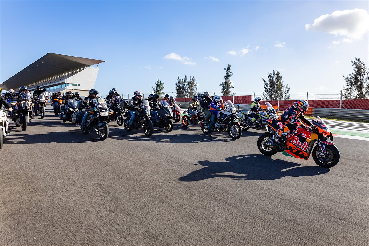 Miguel Oliveira 2022 Portimao Pre-Event Ride-out