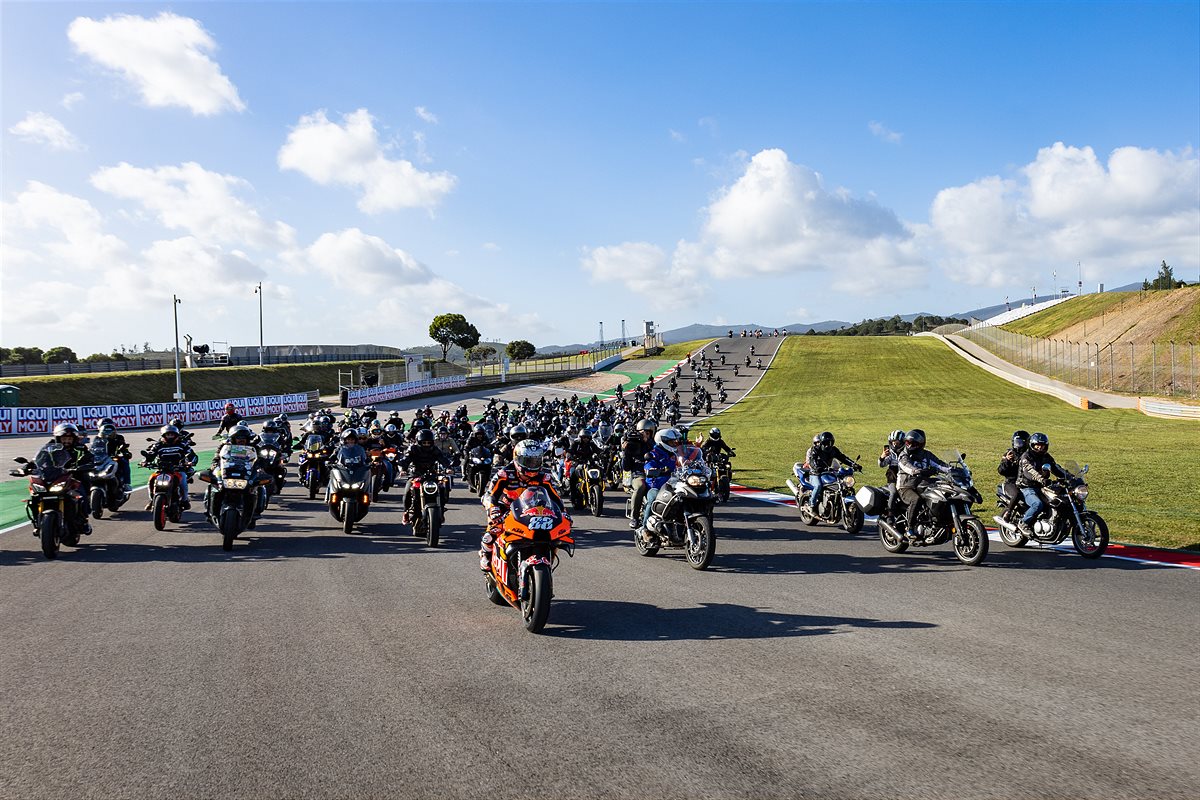 Miguel Oliveira 2022 Portimao Pre-Event Ride-out