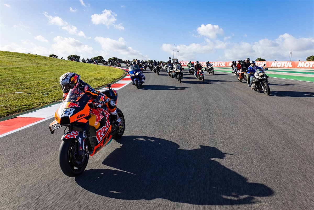 Miguel Oliveira 2022 Portimao Pre-Event Ride-out