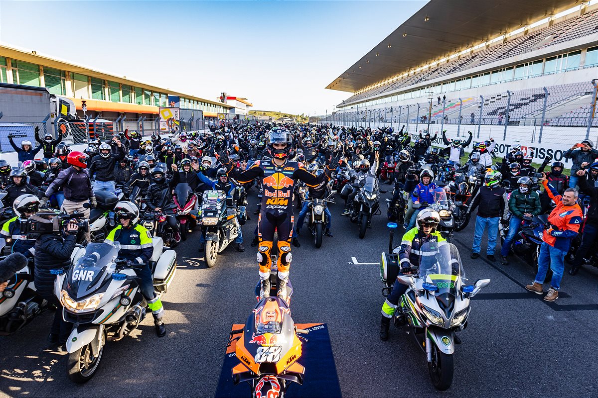 Miguel Oliveira 2022 Portimao Pre-Event Ride-out