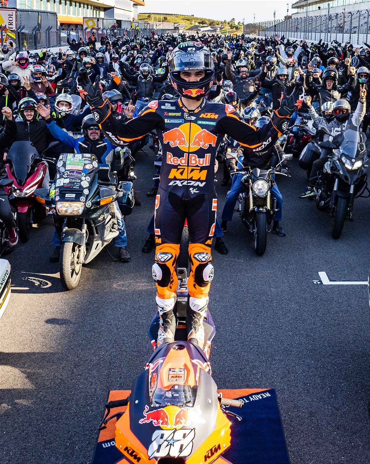 Miguel Oliveira 2022 Portimao Pre-Event Ride-out