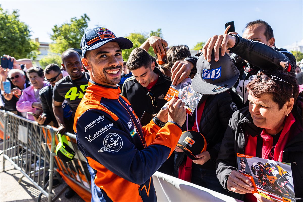 Miguel Oliveira 2022 Portimao Pre-Event Ride-out