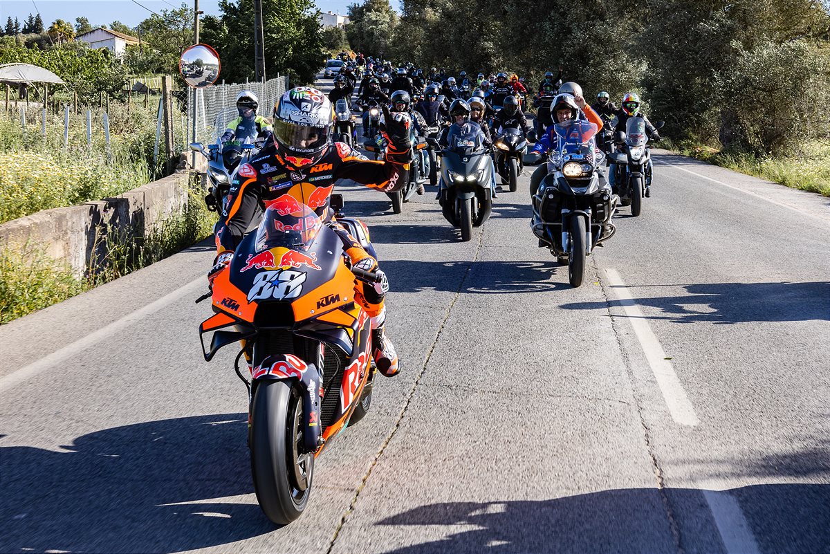 Miguel Oliveira 2022 Portimao Pre-Event Ride-out