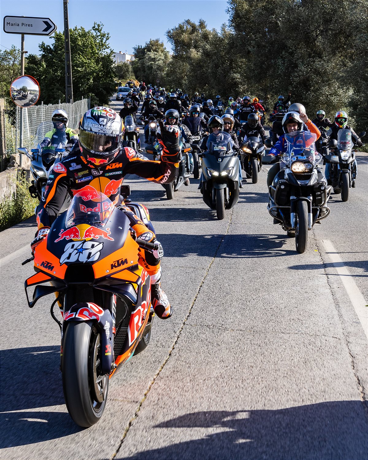 Miguel Oliveira 2022 Portimao Pre-Event Ride-out