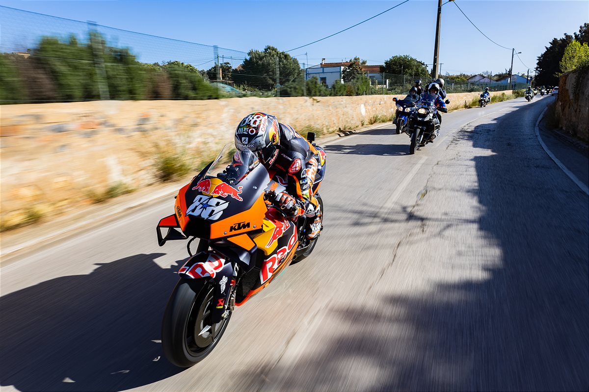 Miguel Oliveira 2022 Portimao Pre-Event Ride-out
