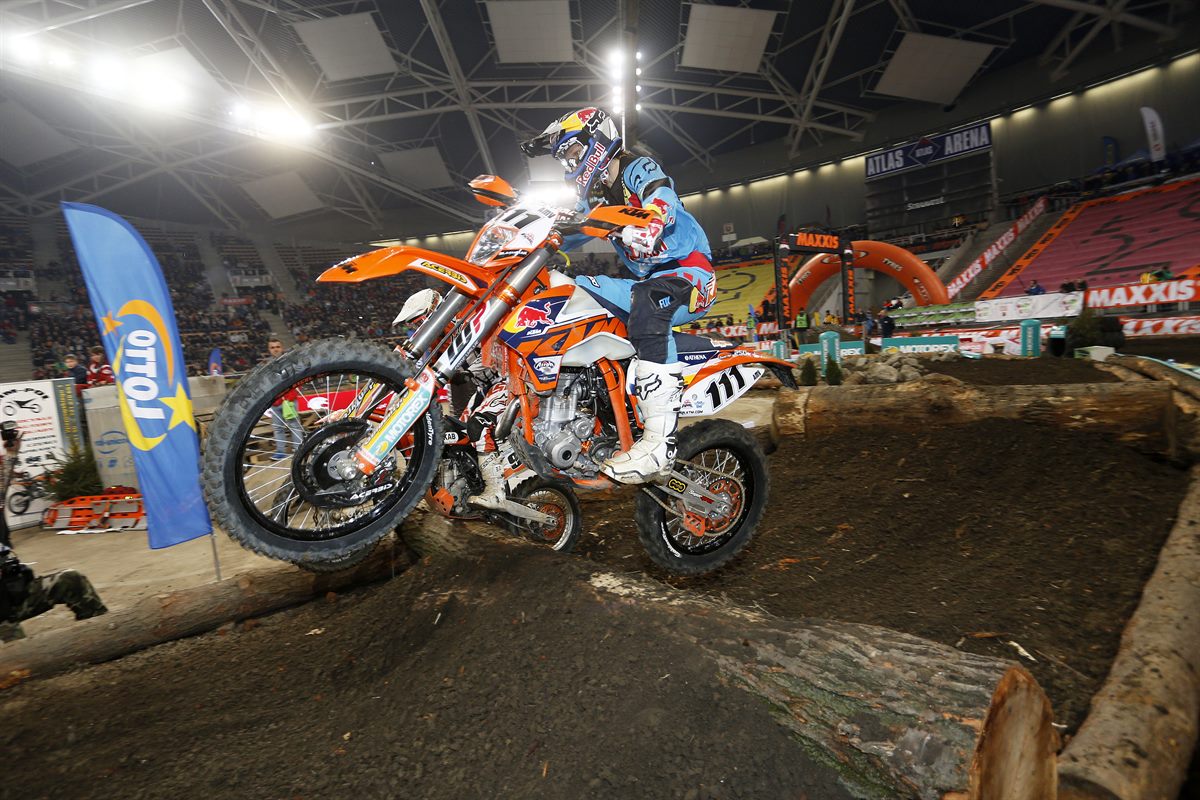 Taddy Blazusiak KTM 250 EXC-F Lodz 2015