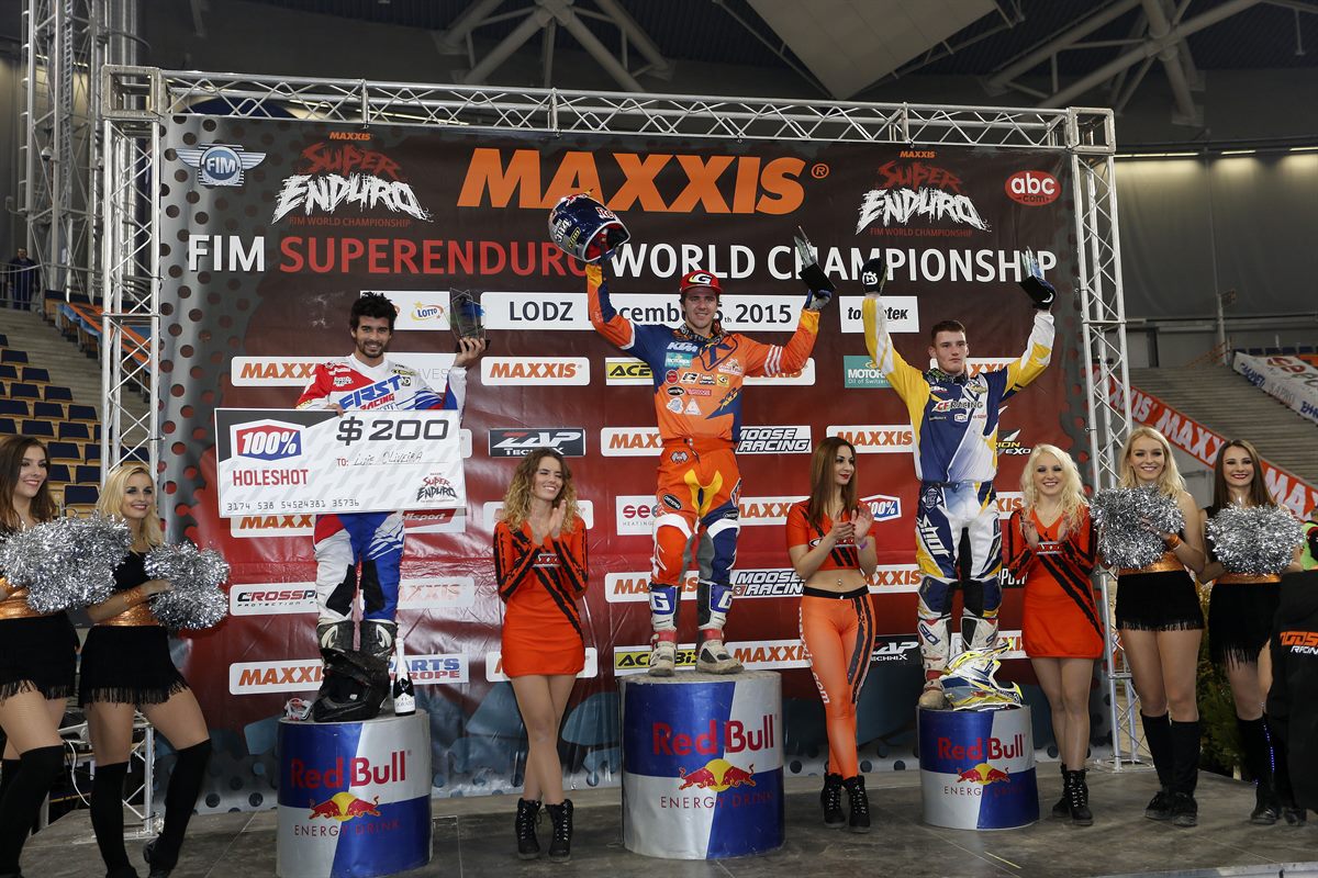 Manuel Lettenbichler Podium Lodz 2015