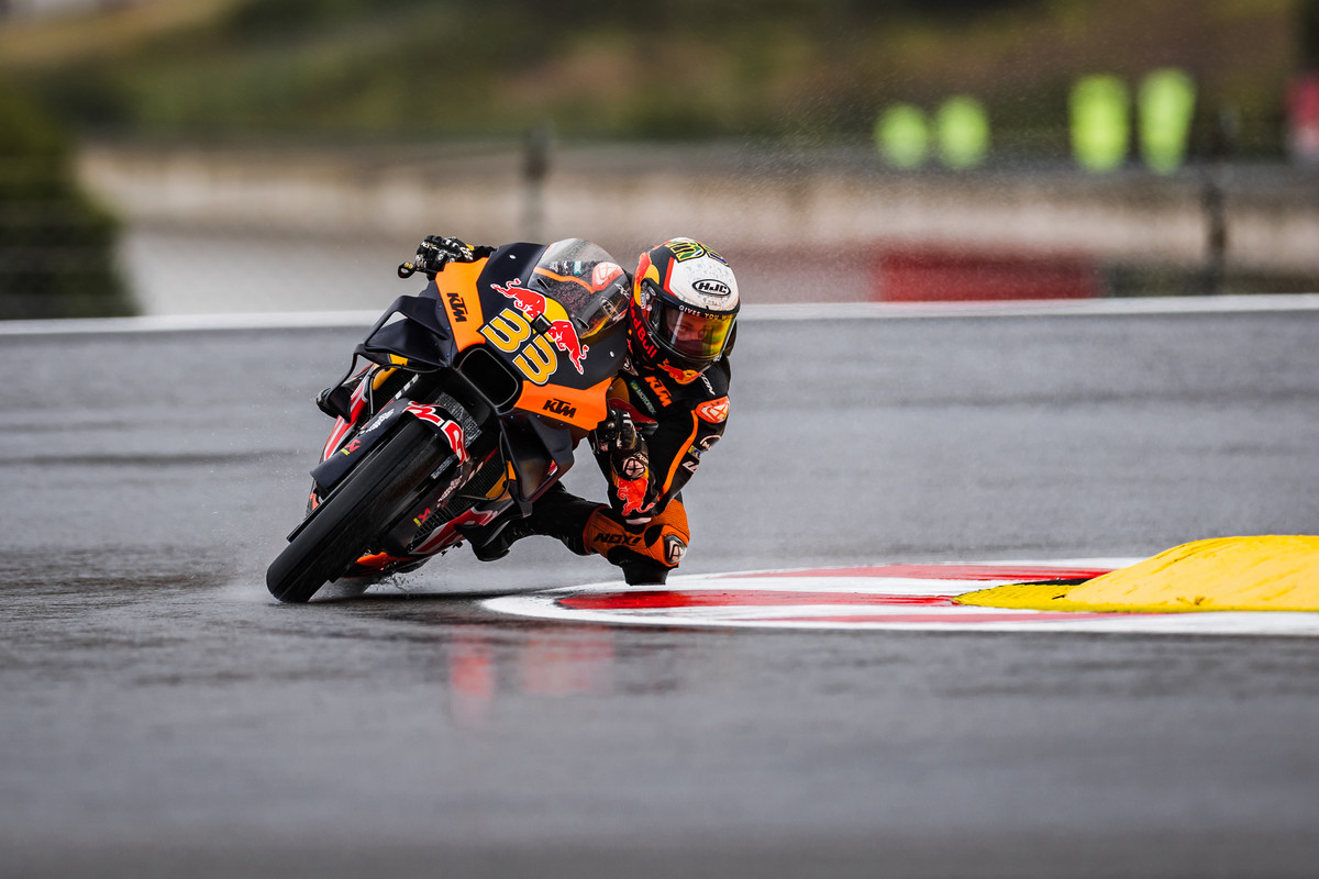 Brad Binder KTM MotoGP 2022 Portugal Qualification