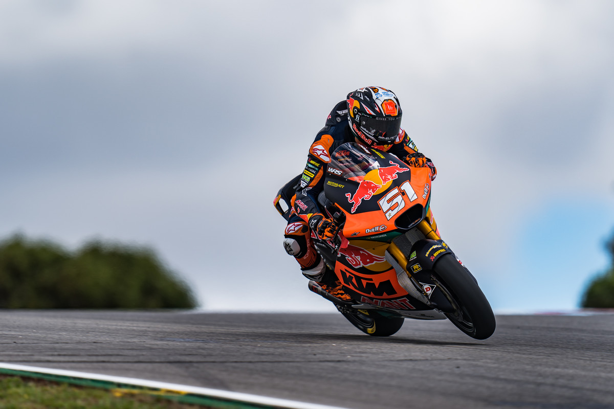 Pedro Acosta Moto2 2022 Portugal race