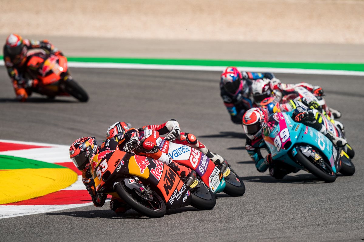 Deniz Öncü 2022 Moto3 Portugal race