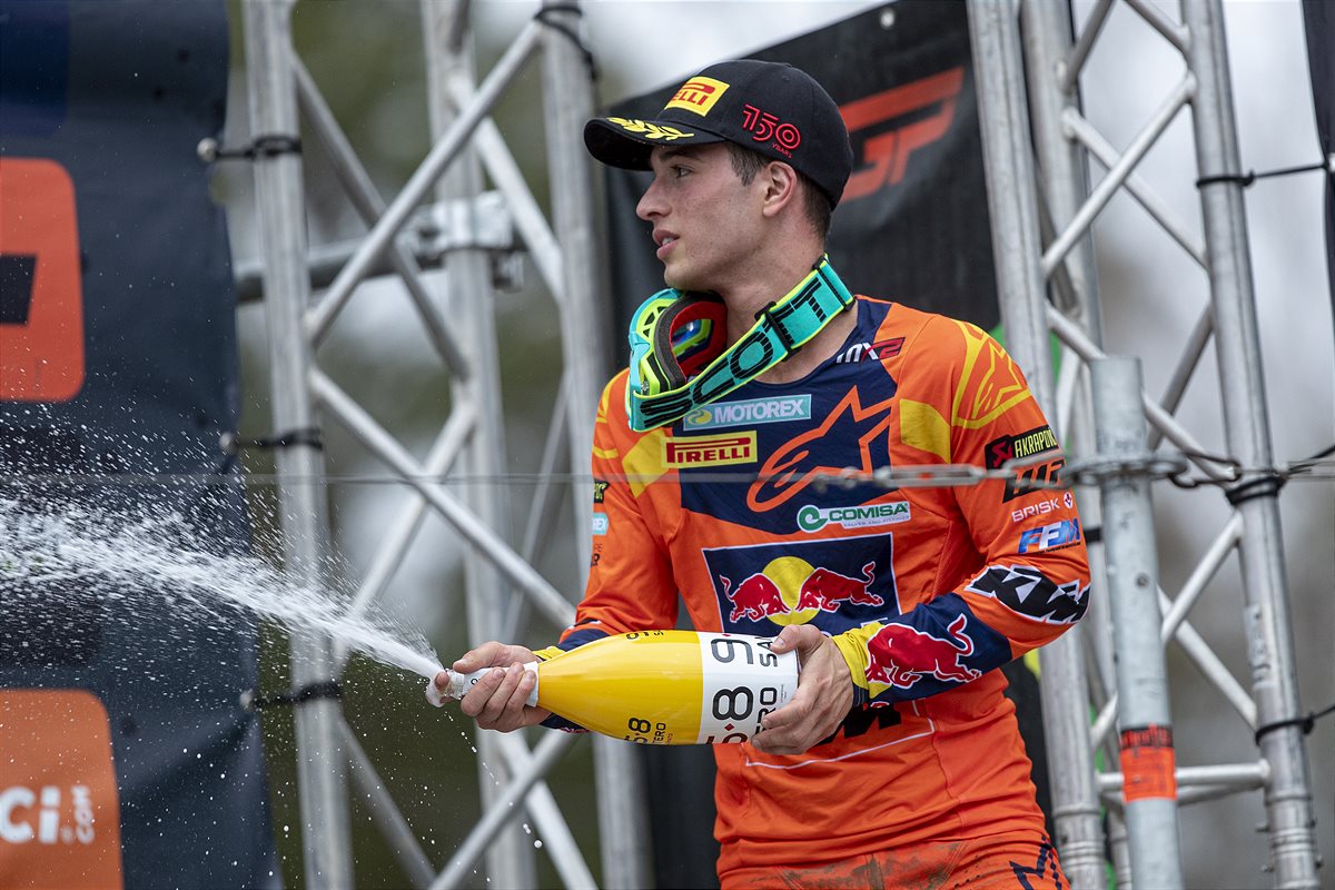 Tom Vialle KTM 250 SX-F 2022 Latvia