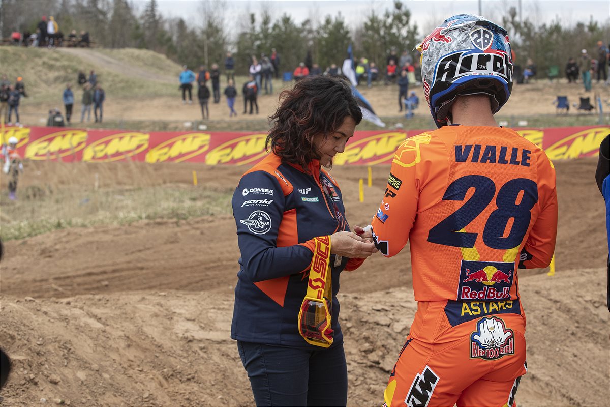 Tom Vialle KTM 250 SX-F 2022 Latvia