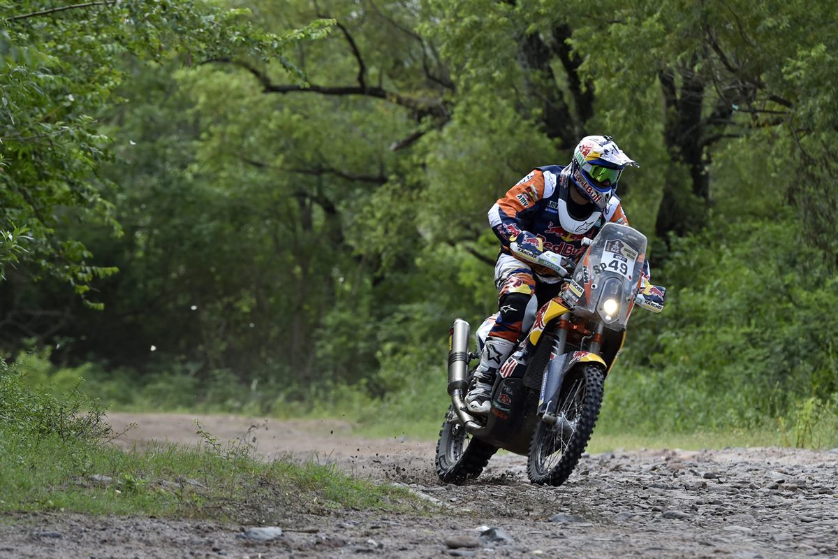 Antoine Meo KTM 450 RALLY Dakar 2015