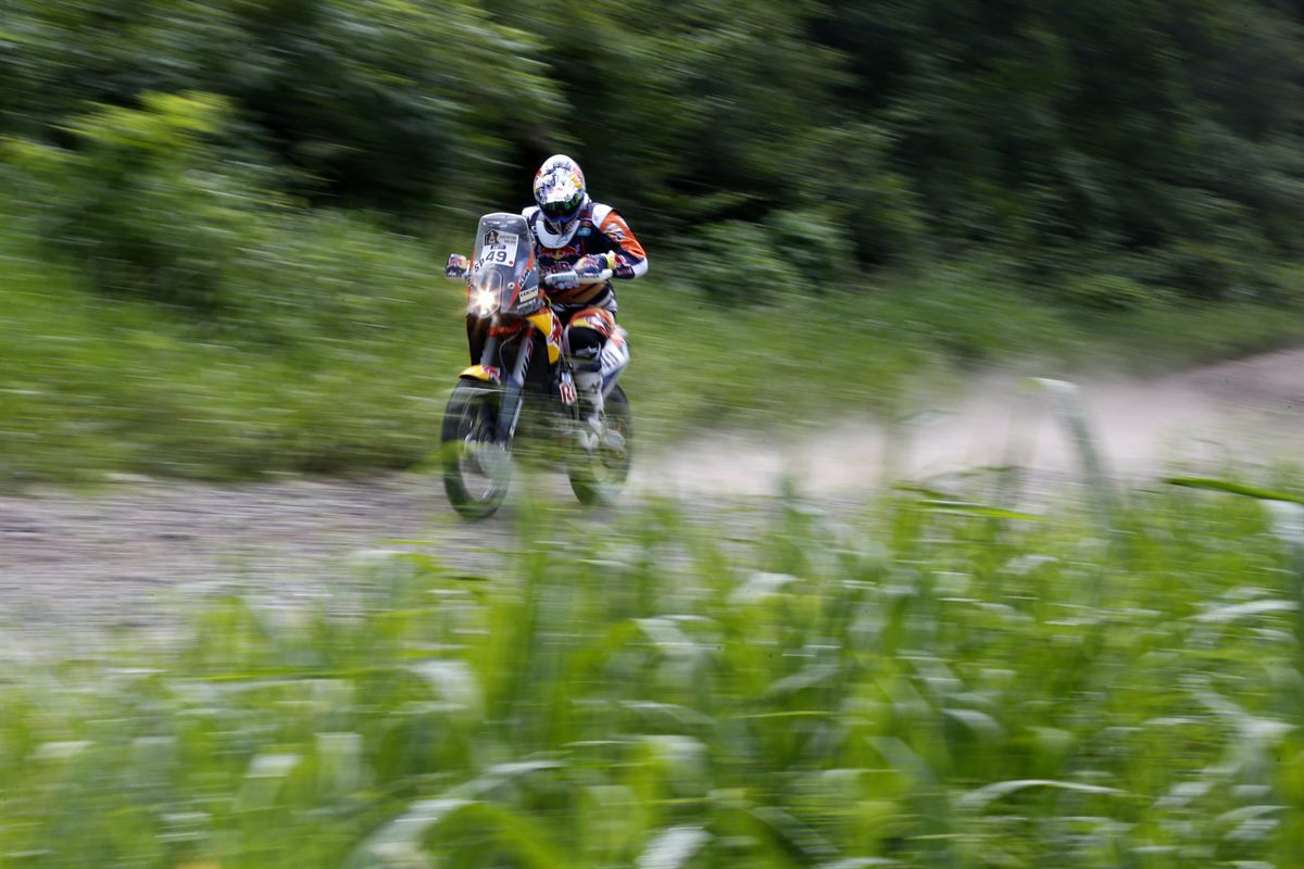 Antoine Meo KTM 450 RALLY Dakar 2015