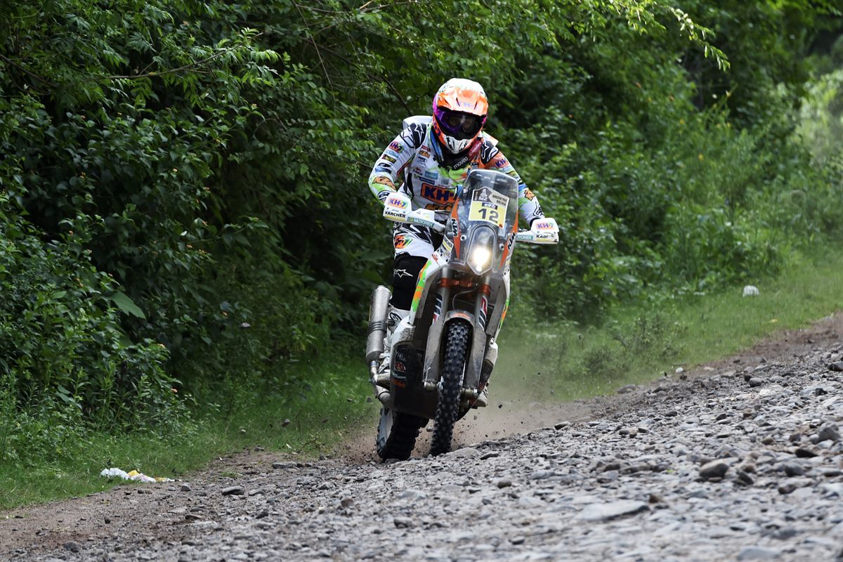 Laia Sanz KTM 450 RALLY Dakar 2016