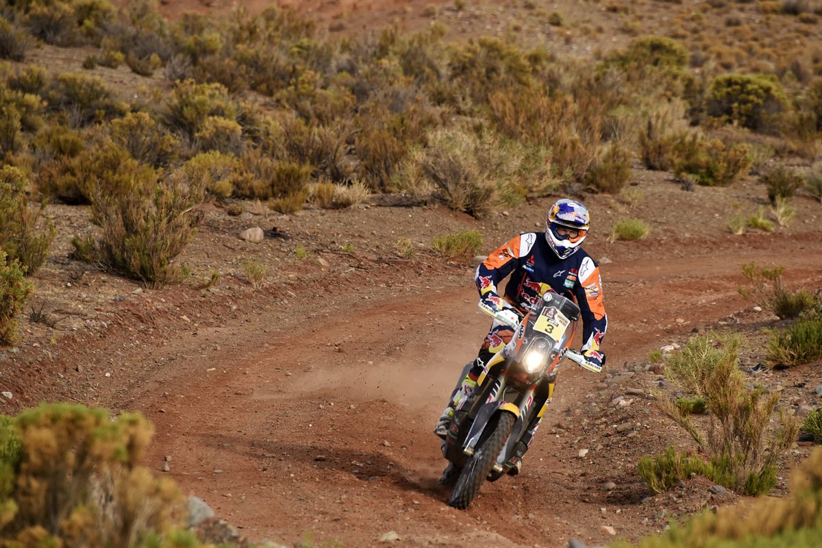 Toby Price KTM 450 RALLY Dakar 2016