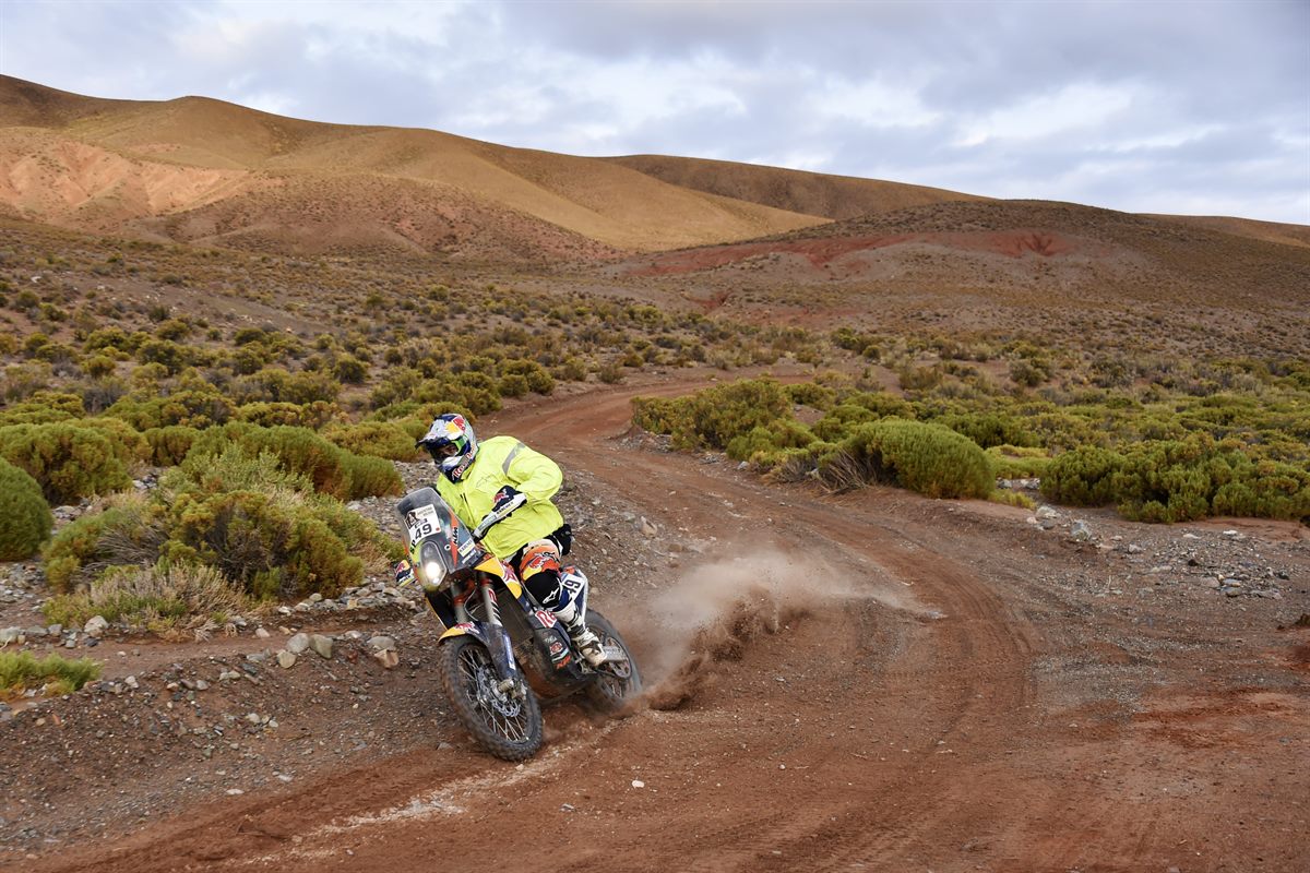Antoine Meo KTM 450 RALLY Dakar 2016