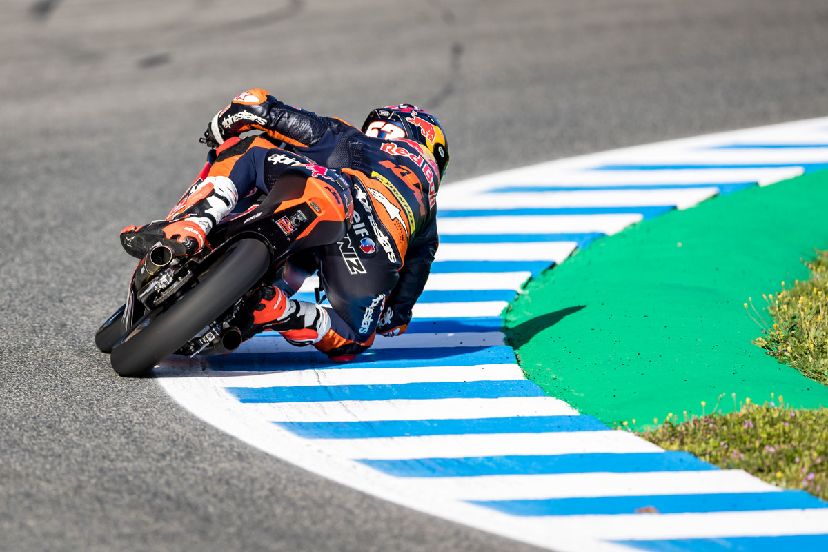 Deniz Öncü 2022 Moto3 Spain race
