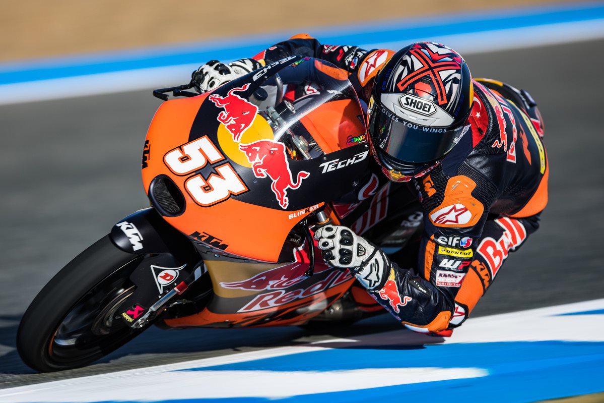 Deniz Öncü 2022 Moto3 Spain race