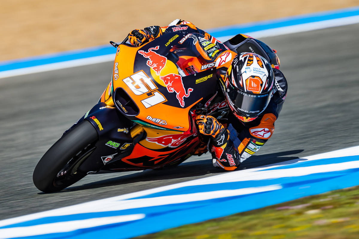 Pedro Acosta Moto2 2022 Spain race