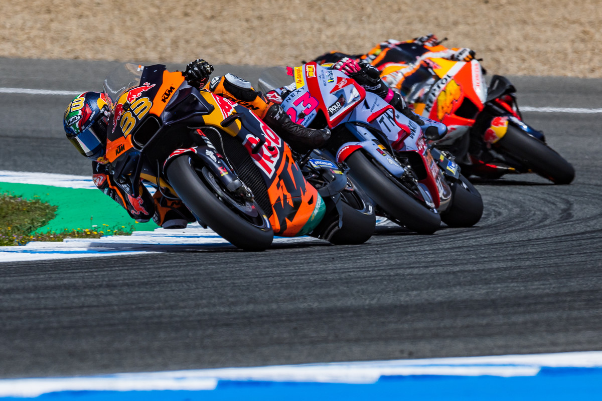 Brad Binder KTM MotoGP 2022 Spain race