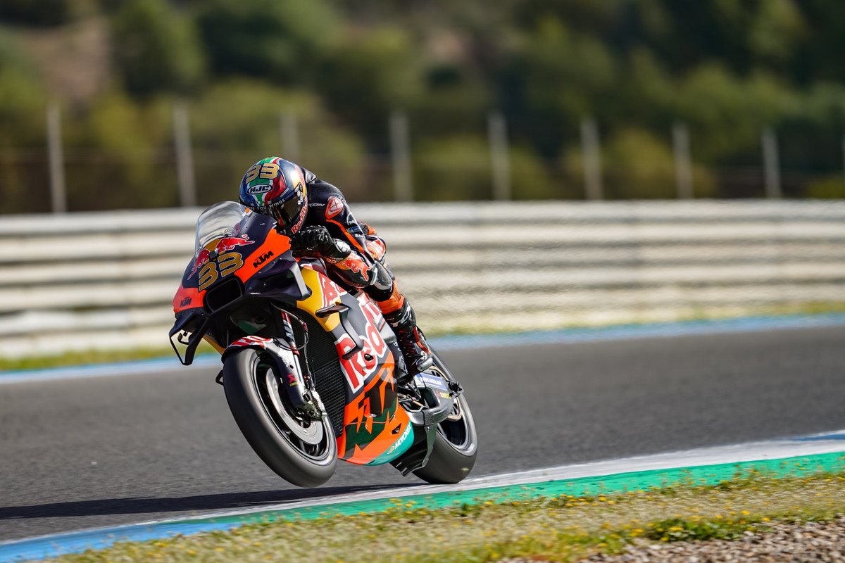 Brad Binder KTM MotoGP 2022 Jerez test