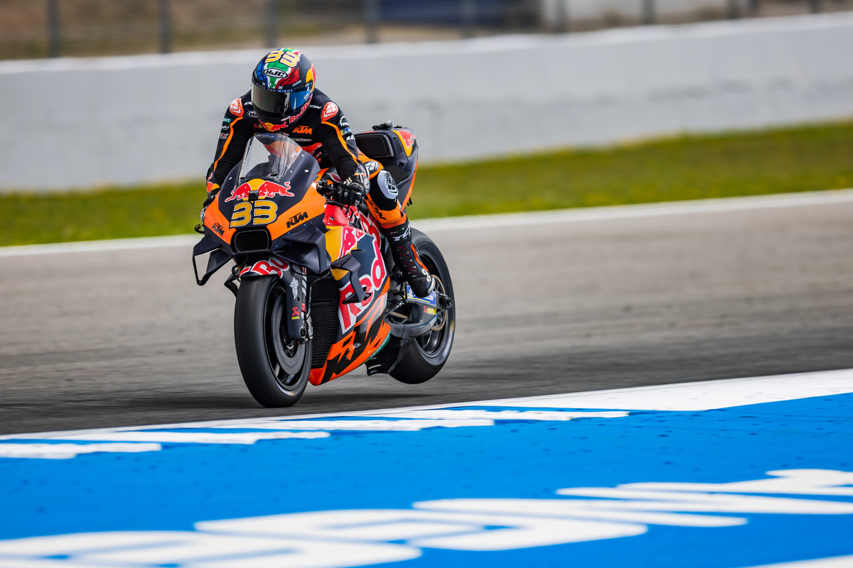 Brad Binder KTM MotoGP 2022 Jerez test