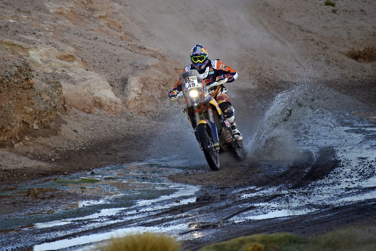 Antoine Meo KTM 450 RALLY Dakar 2016