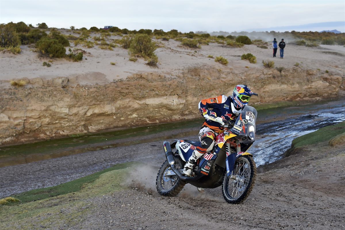 Antoine Meo KTM 450 RALLY Dakar 2016