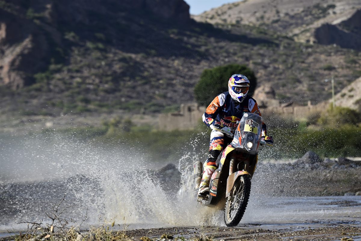 Toby Price KTM 450 RALLY Dakar 2016