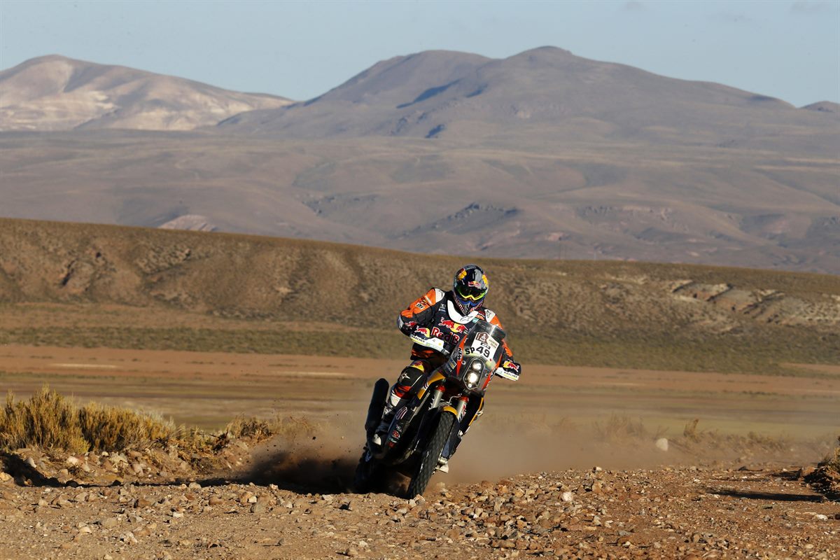 Antoine Meo KTM 450 RALLY Dakar 2016