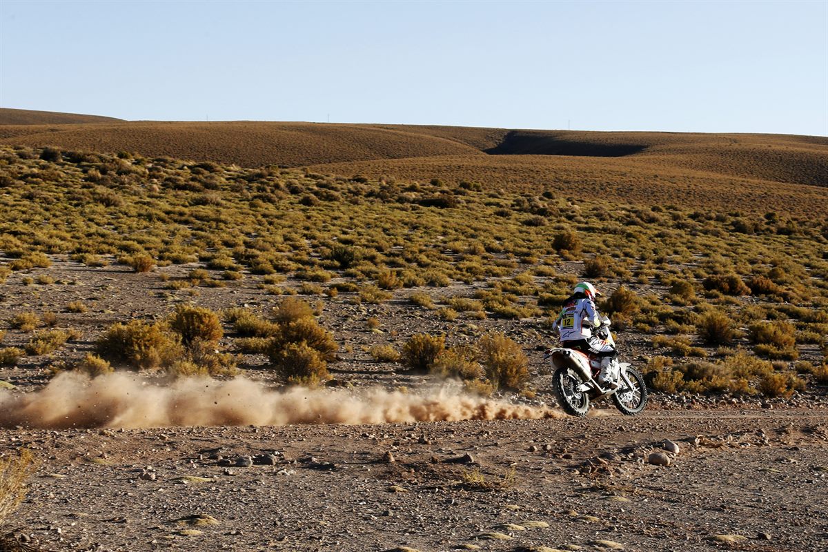 Laia Sanz KTM 450 RALLY Dakar 2016