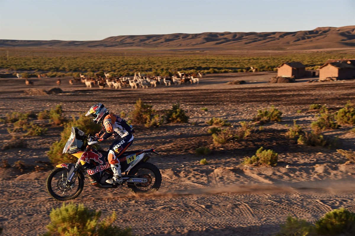 Matthias Walkner KTM 450 RALLY Dakar 2016