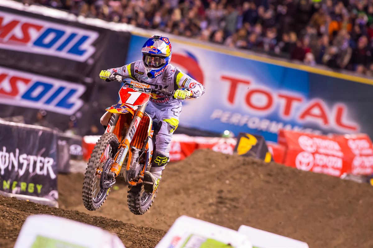 Ryan Dungey KTM 450 SX-F Anaheim 1 2016