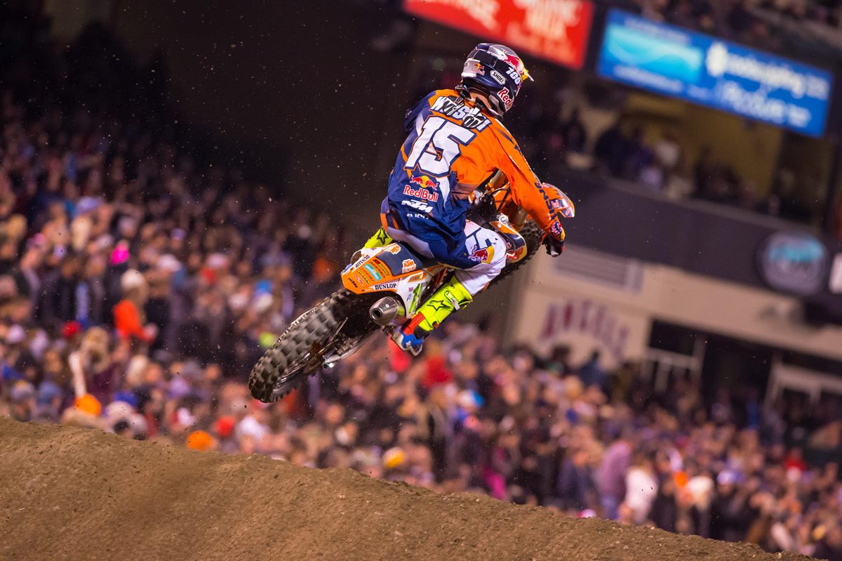 Dean Wilson KTM 450 SX-F Anaheim 1 2016