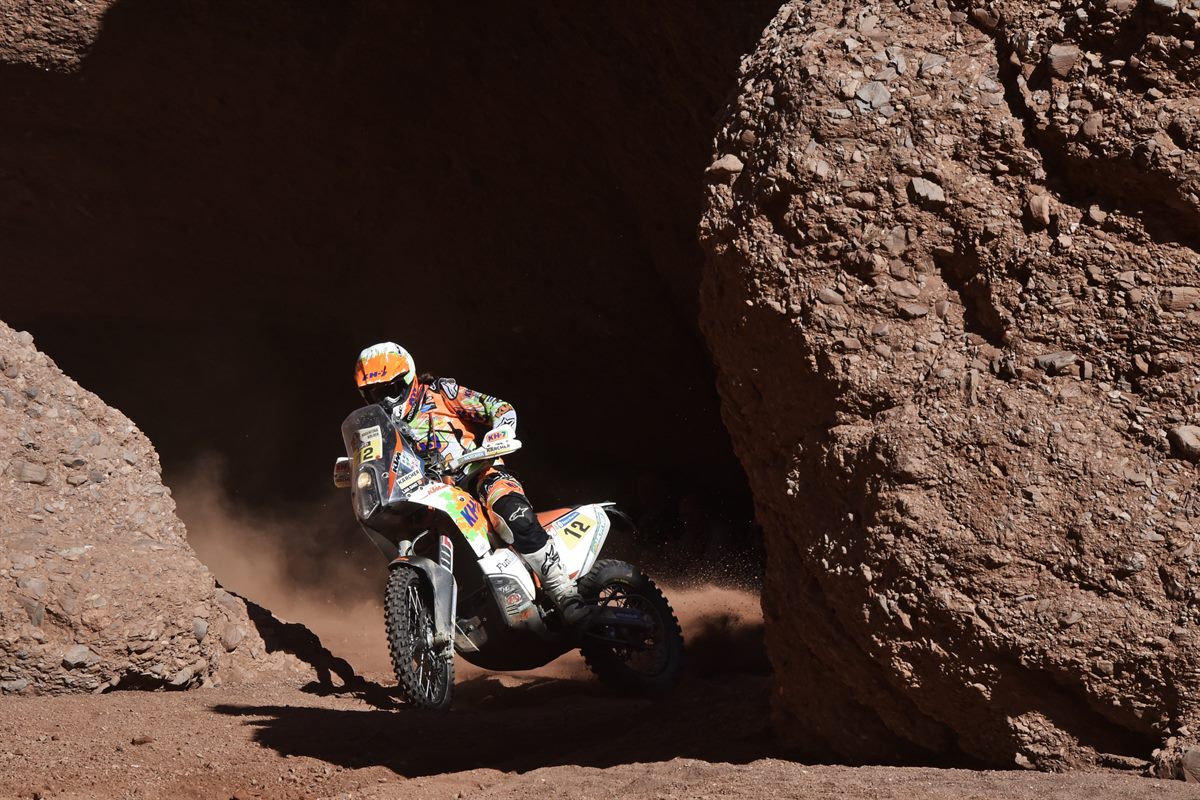 Laia Sanz KTM 450 RALLY Dakar 2016