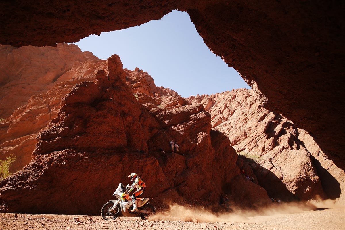 Laia Sanz KTM 450 RALLY Dakar 2016