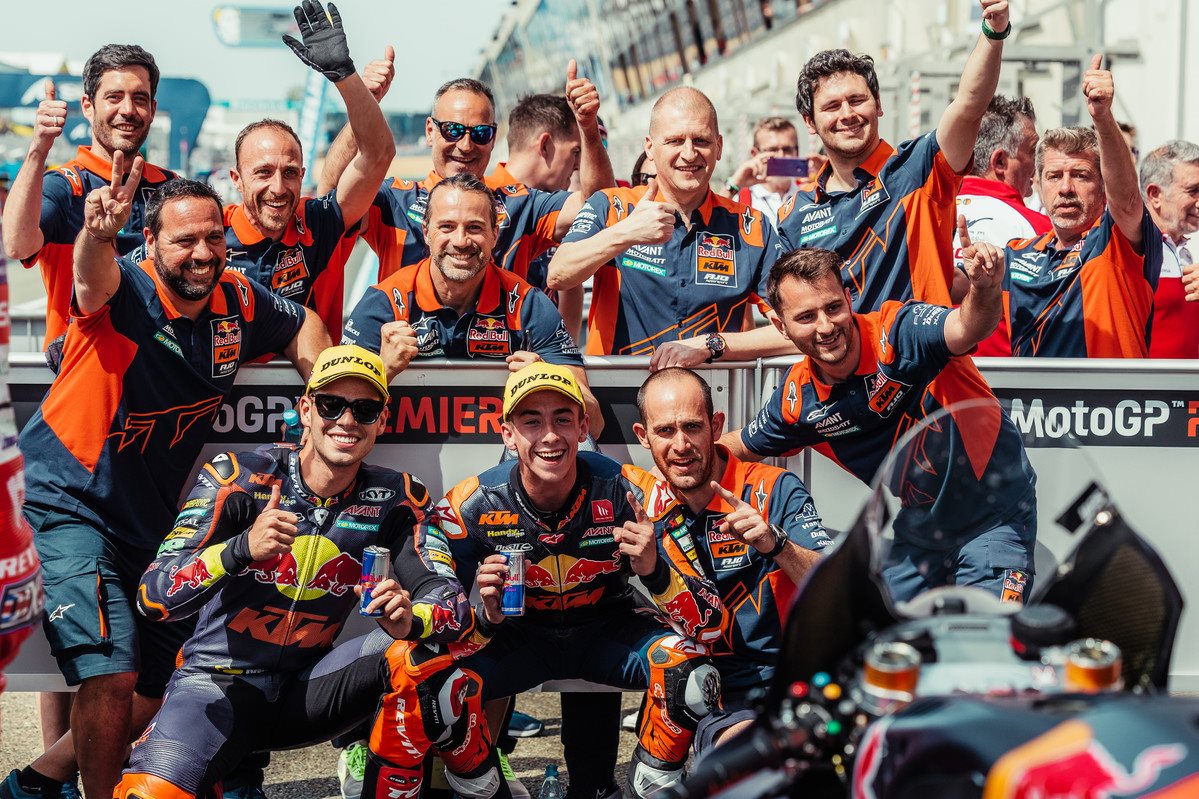 Red Bull KTM Ajo Moto2 France Qualification