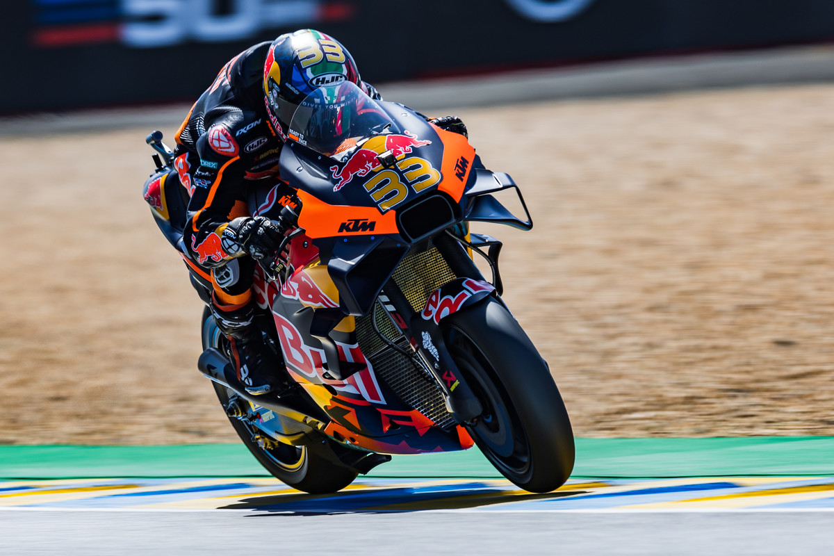 Brad Binder KTM MotoGP 2022 France Qualification