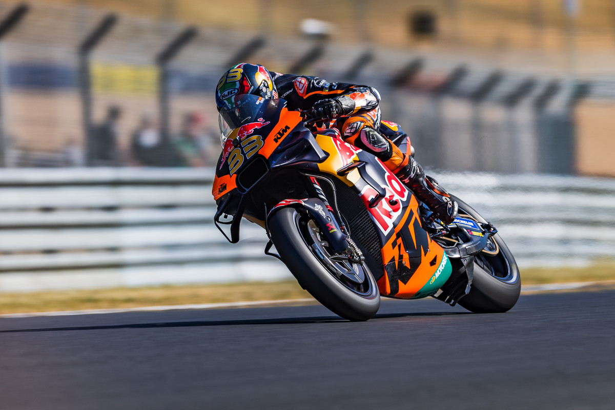 Brad Binder KTM MotoGP 2022 France Qualification