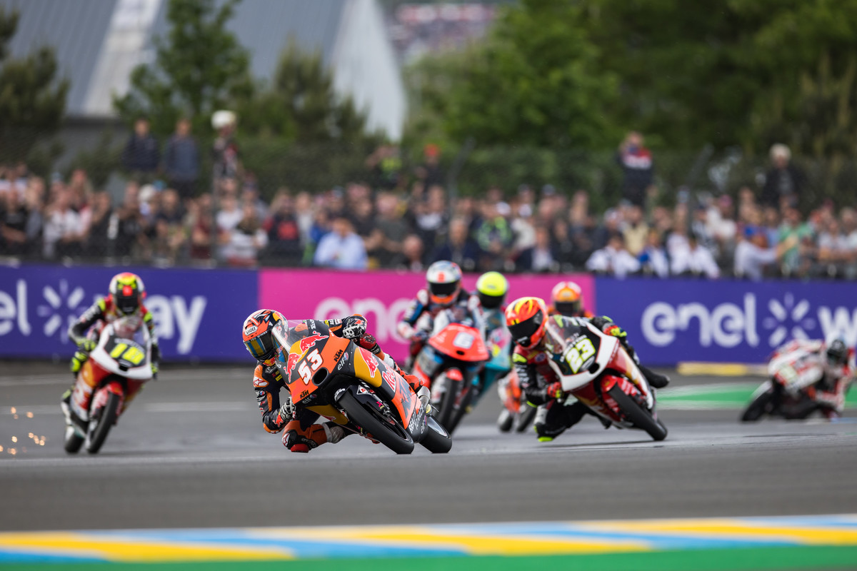 Deniz Öncü 2022 Moto3 France race