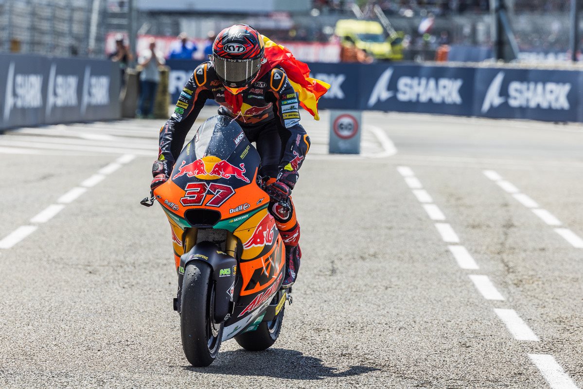 Augusto Fernandez Moto2 2022 France race