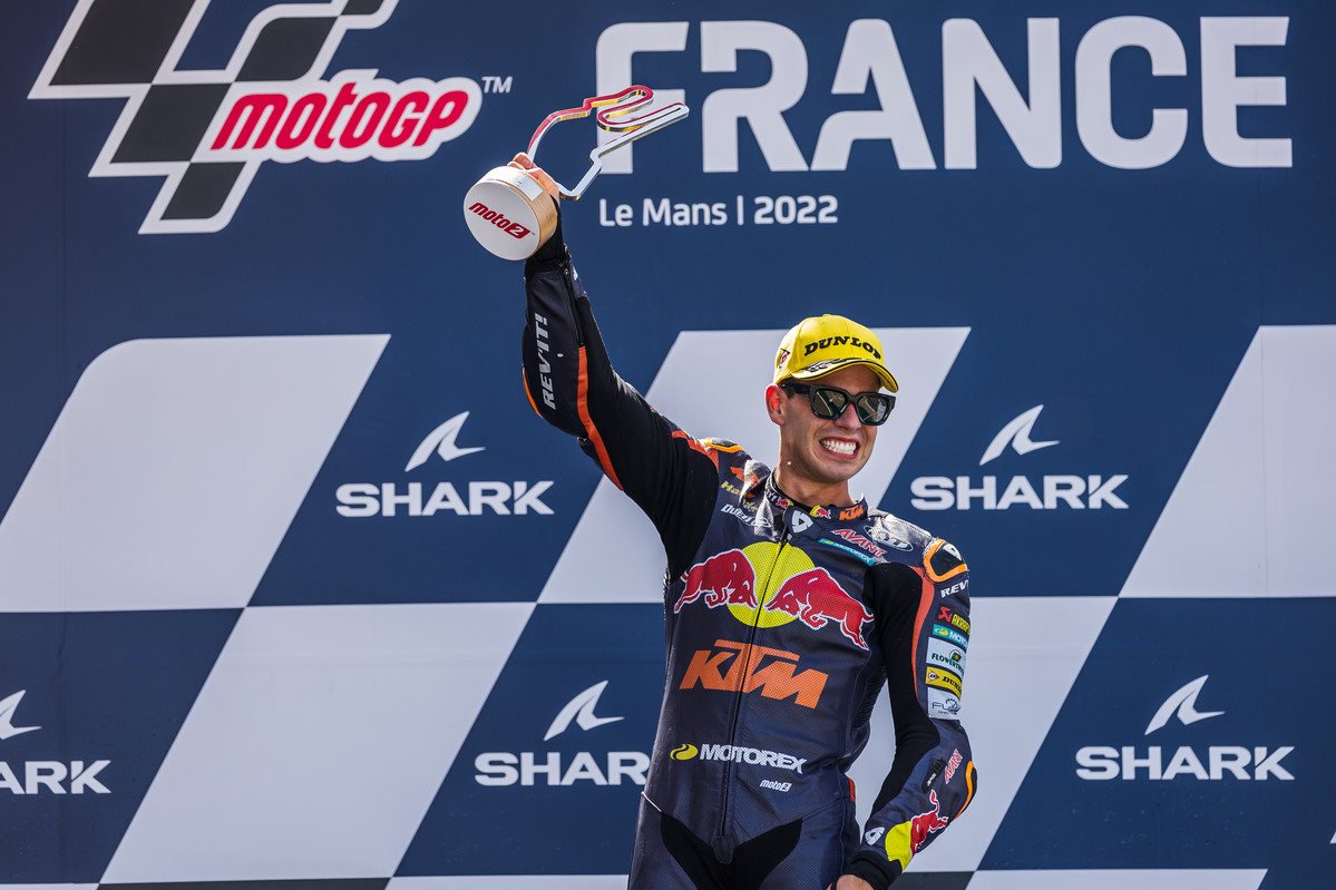 Augusto Fernandez Moto2 2022 France race
