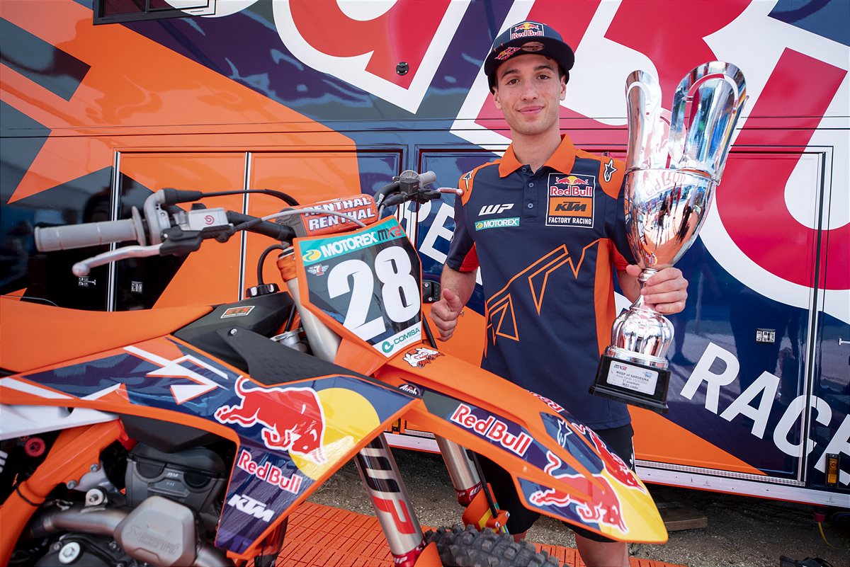 Tom Vialle KTM 250 SX-F 2022 Riola Sardo