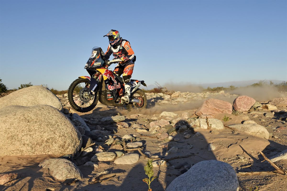 Antoine Meo KTM 450 RALLY Dakar 2016
