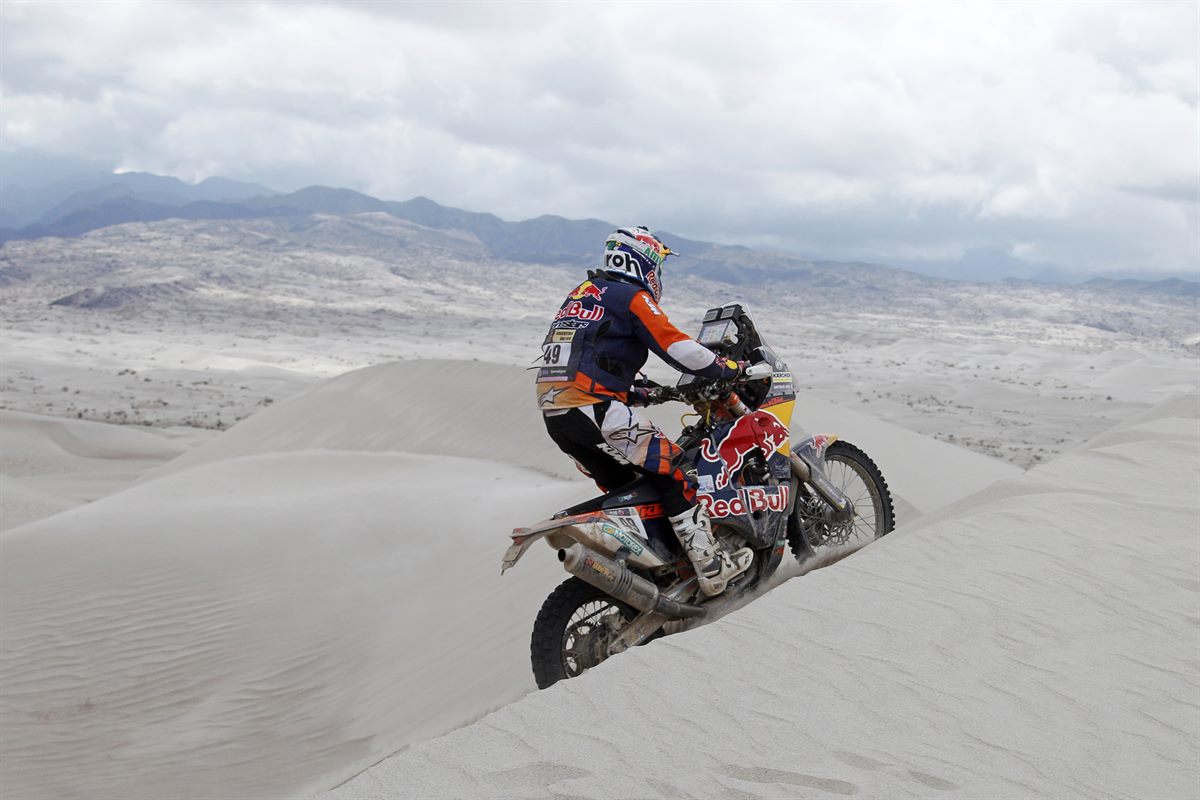 Antoine Meo KTM 450 RALLY Dakar 2016