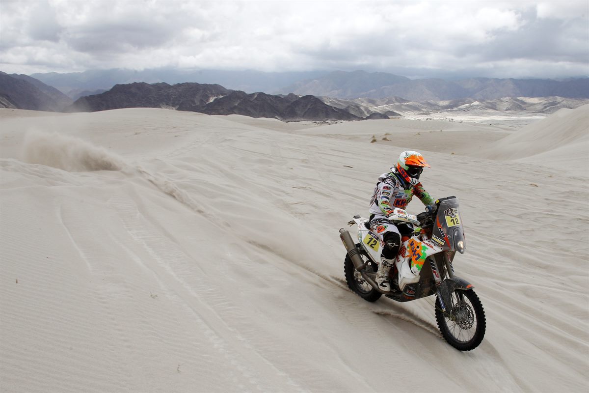 Laia Sanz KTM 450 RALLY Dakar 2016