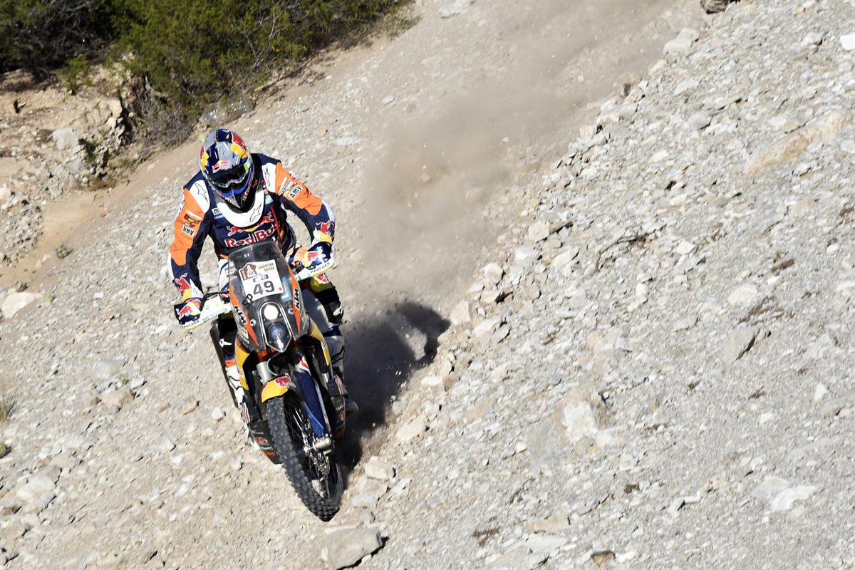 Antoine Meo KTM 450 RALLY Dakar 2016